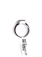 Anello Stocco Gioielli Donna in Oro bianco Diamante 0.18 Ct QLO-14 - QLO-14